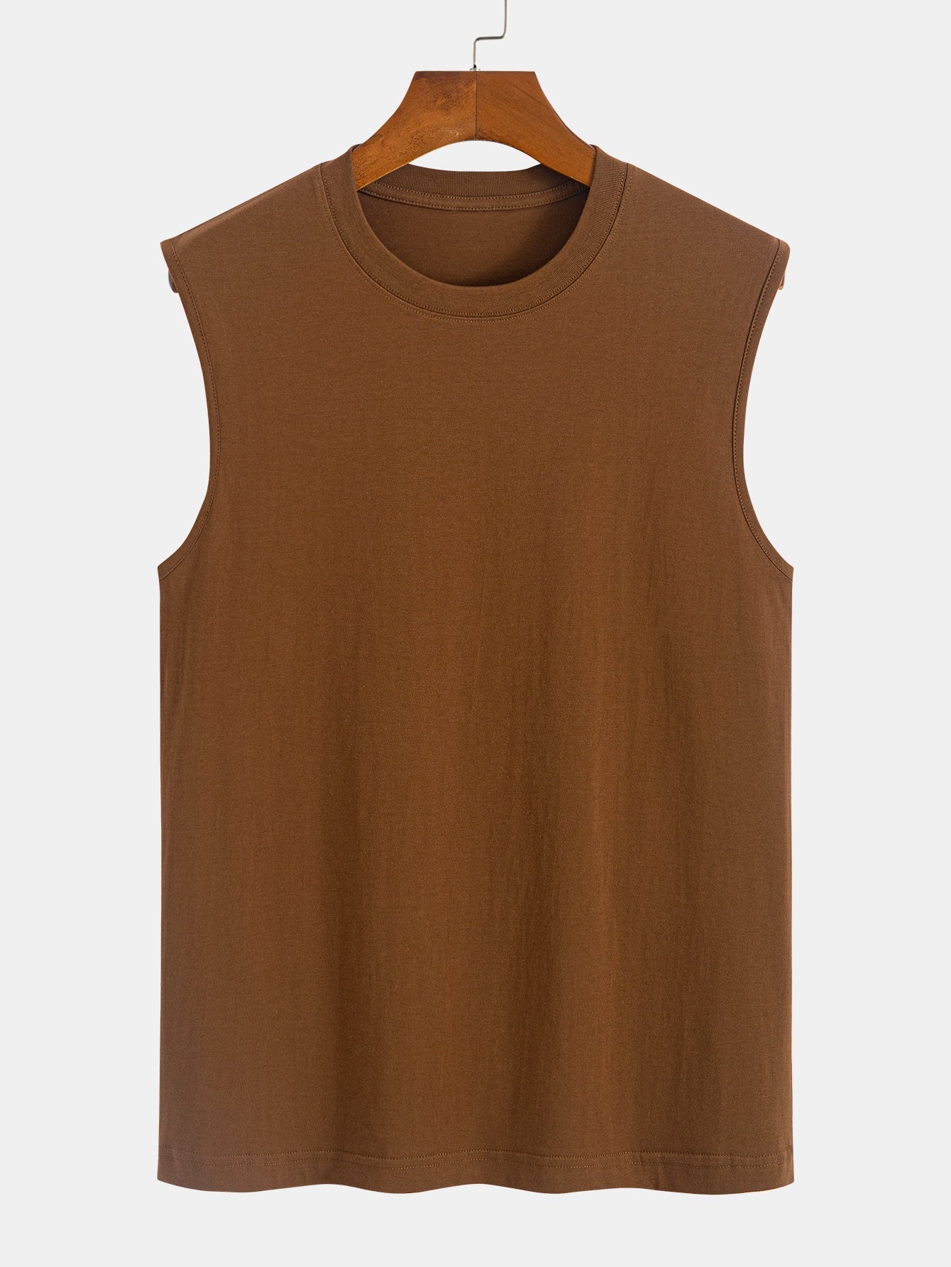Solid Color Cotton Tank Top