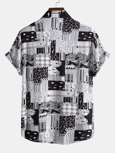 Geometry Print Shirt
