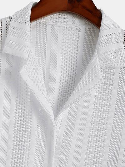Mesh Textured Shirt