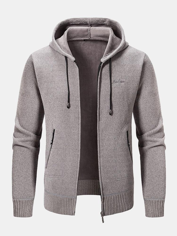 Zip Up Hooded Sweater