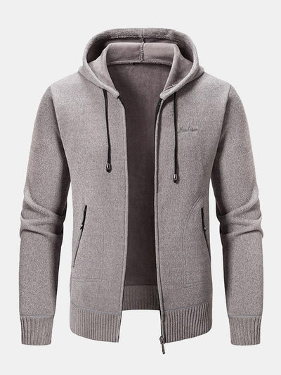 Zip Up Hooded Sweater