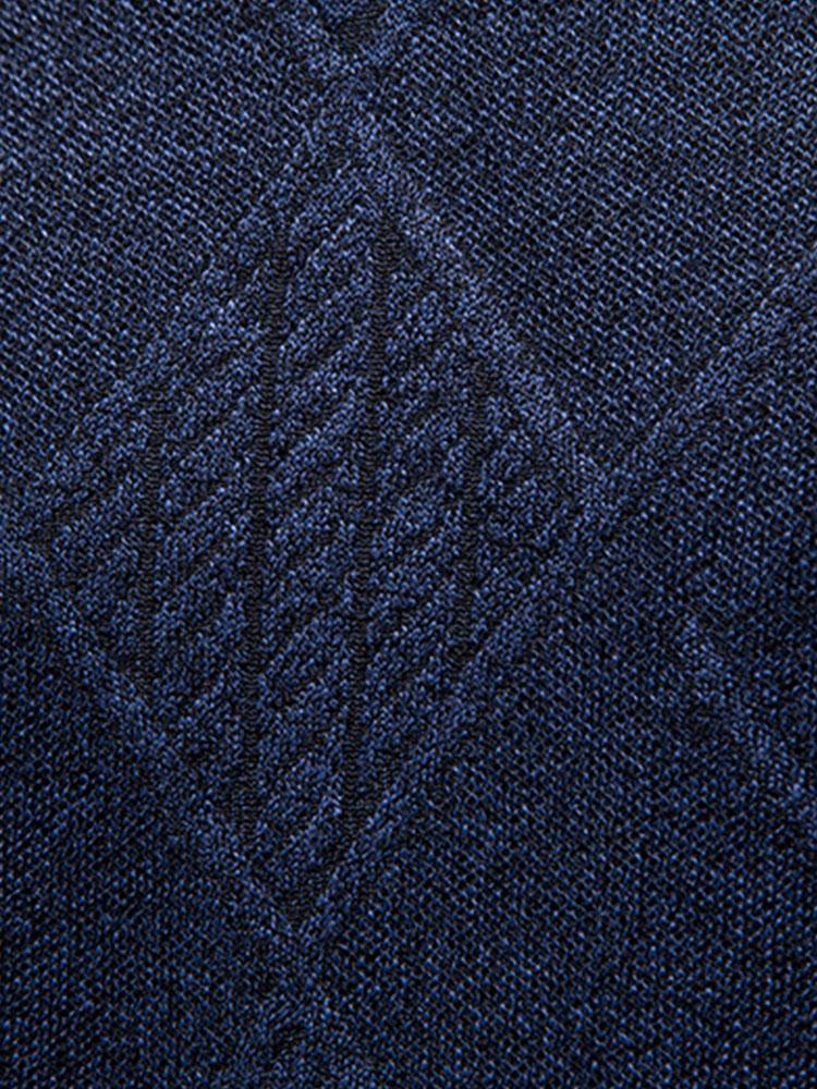 Geometric Rhombus Sweater