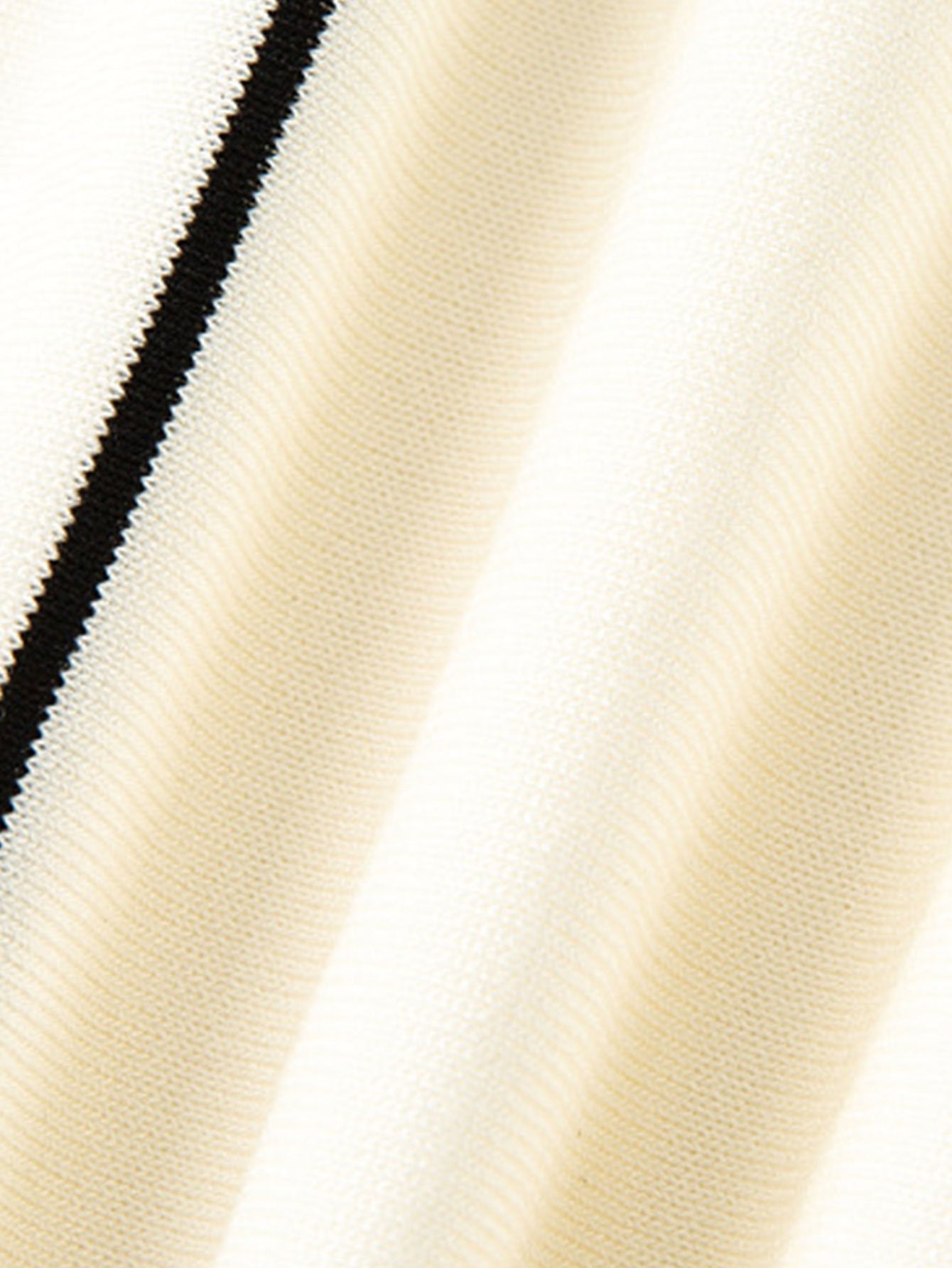 Striped Color Block Short Sleeve Sweater Polo