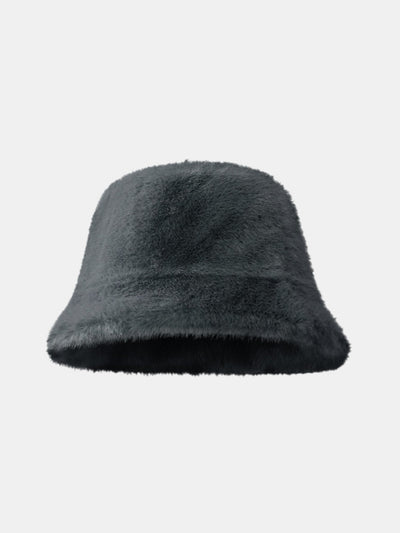Winter Plush Warm Faux Fur Bucket Hat