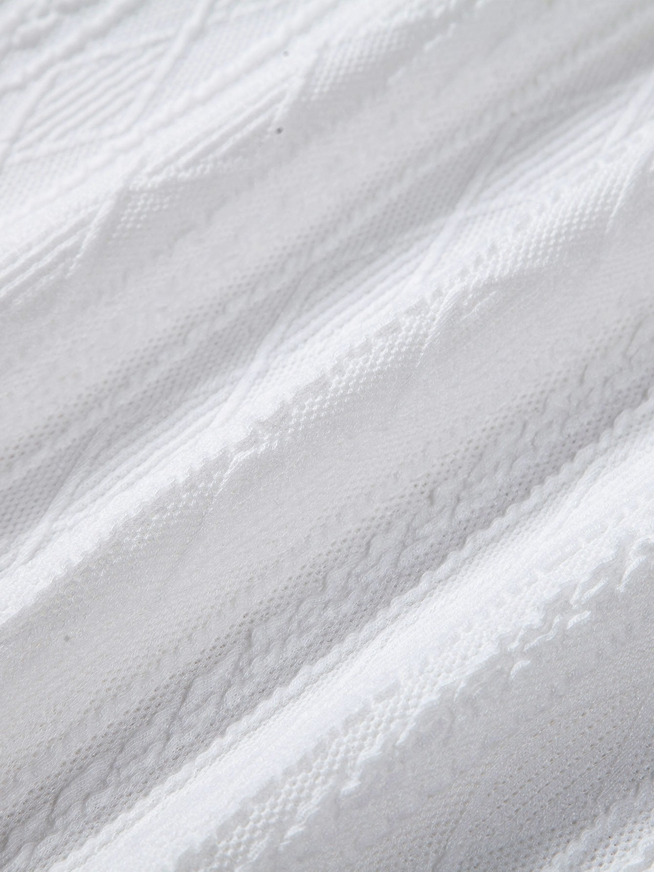 Knitted Rhombus Geometric Jacquard Polo