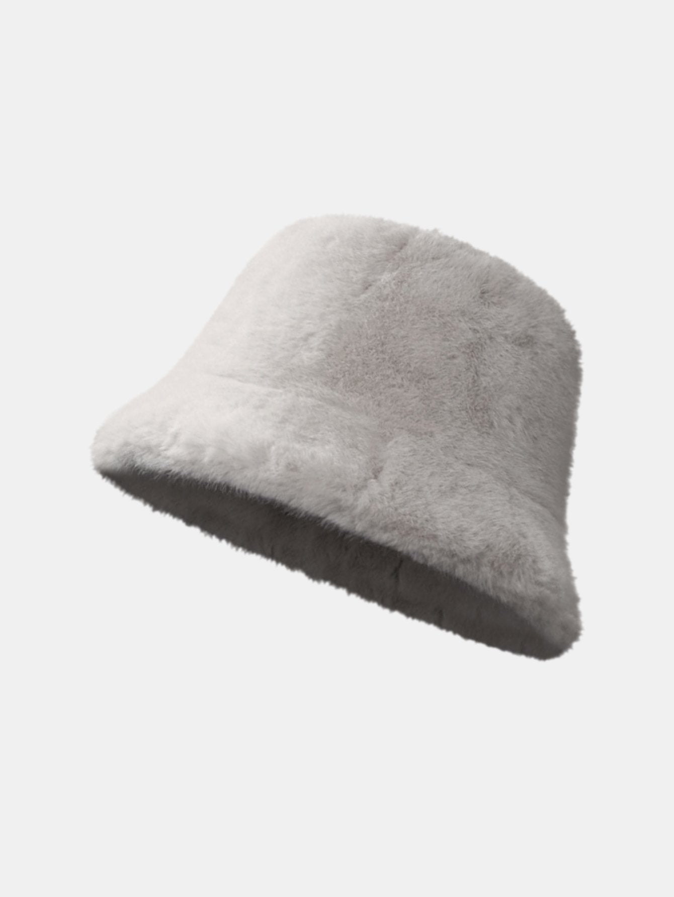 Winter Plush Warm Faux Fur Bucket Hat