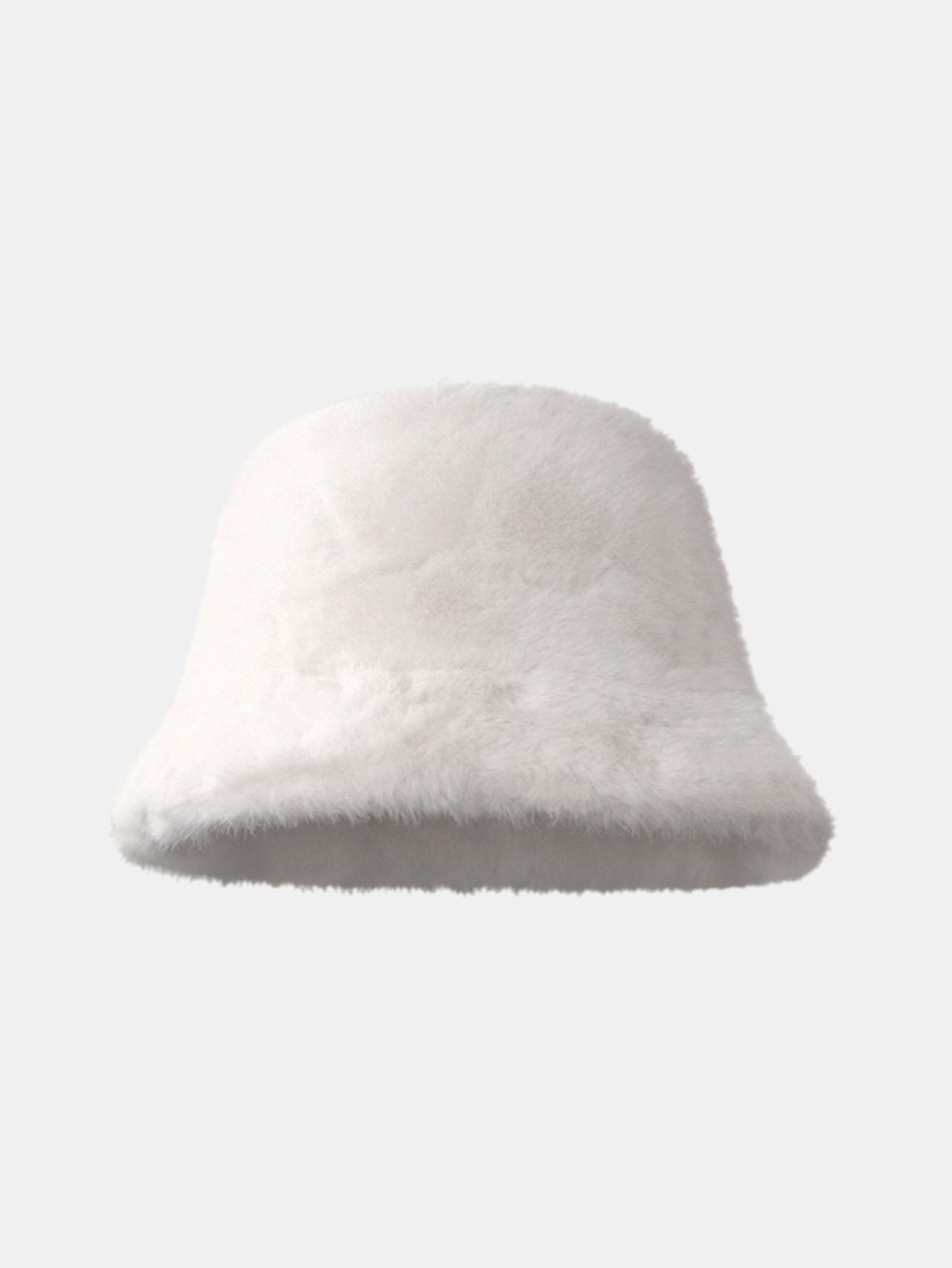 Winter Plush Warm Faux Fur Bucket Hat