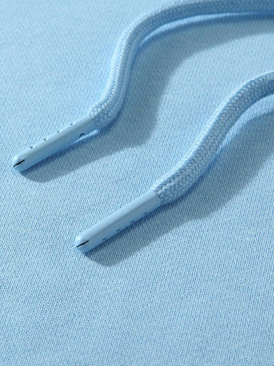 Basic Heavy Weight Drop Shoulder Relaxed Hoodie