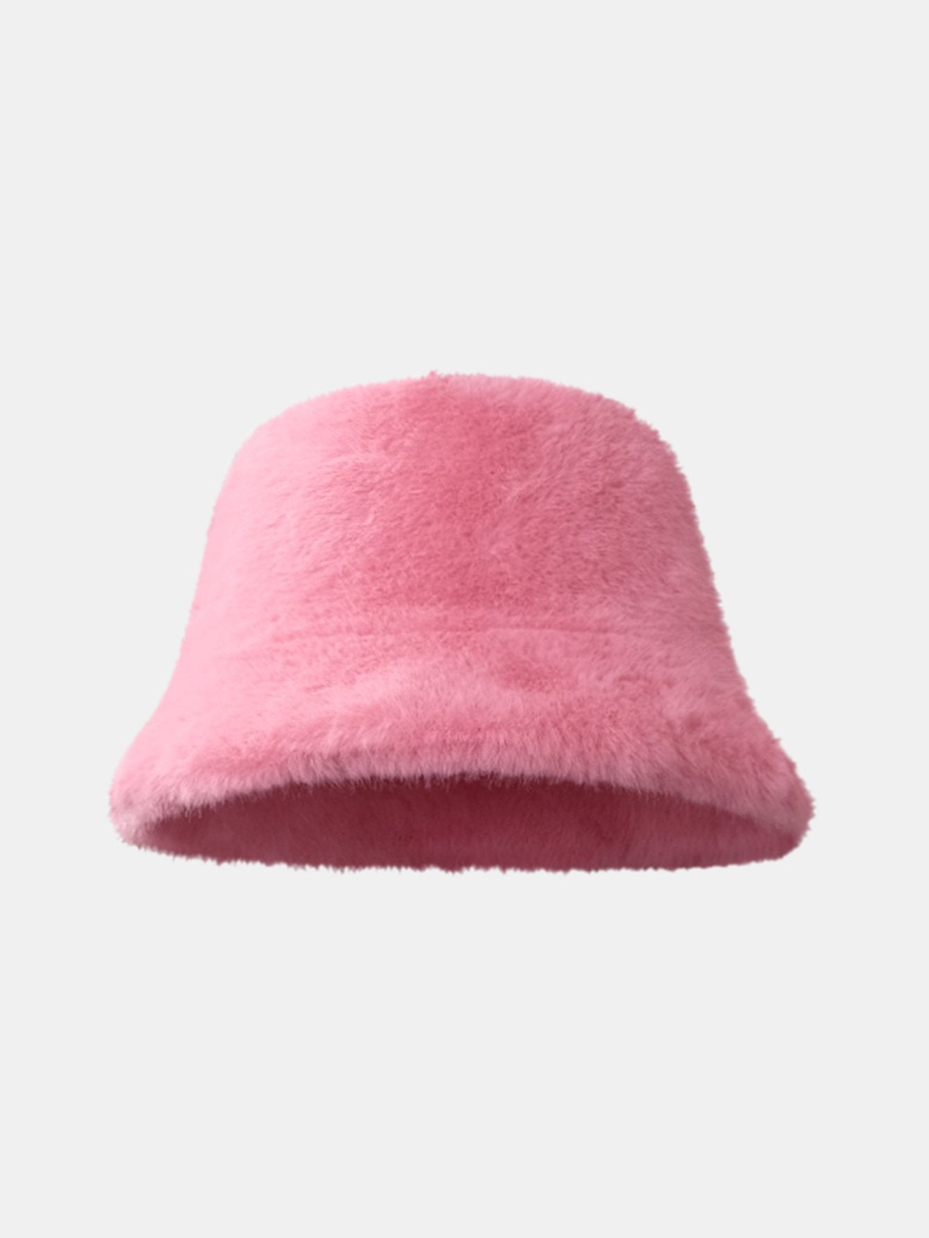 Winter Plush Warm Faux Fur Bucket Hat