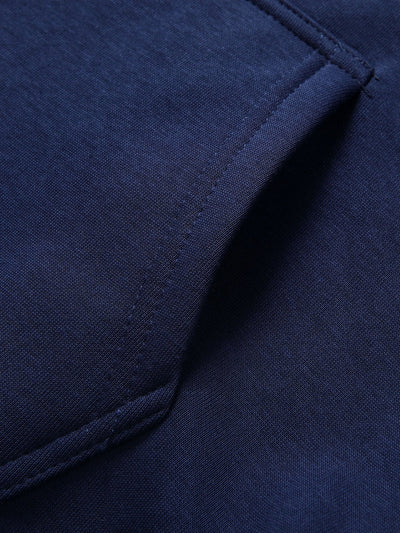 Plush Lined Relax Fit Zip Hoodie