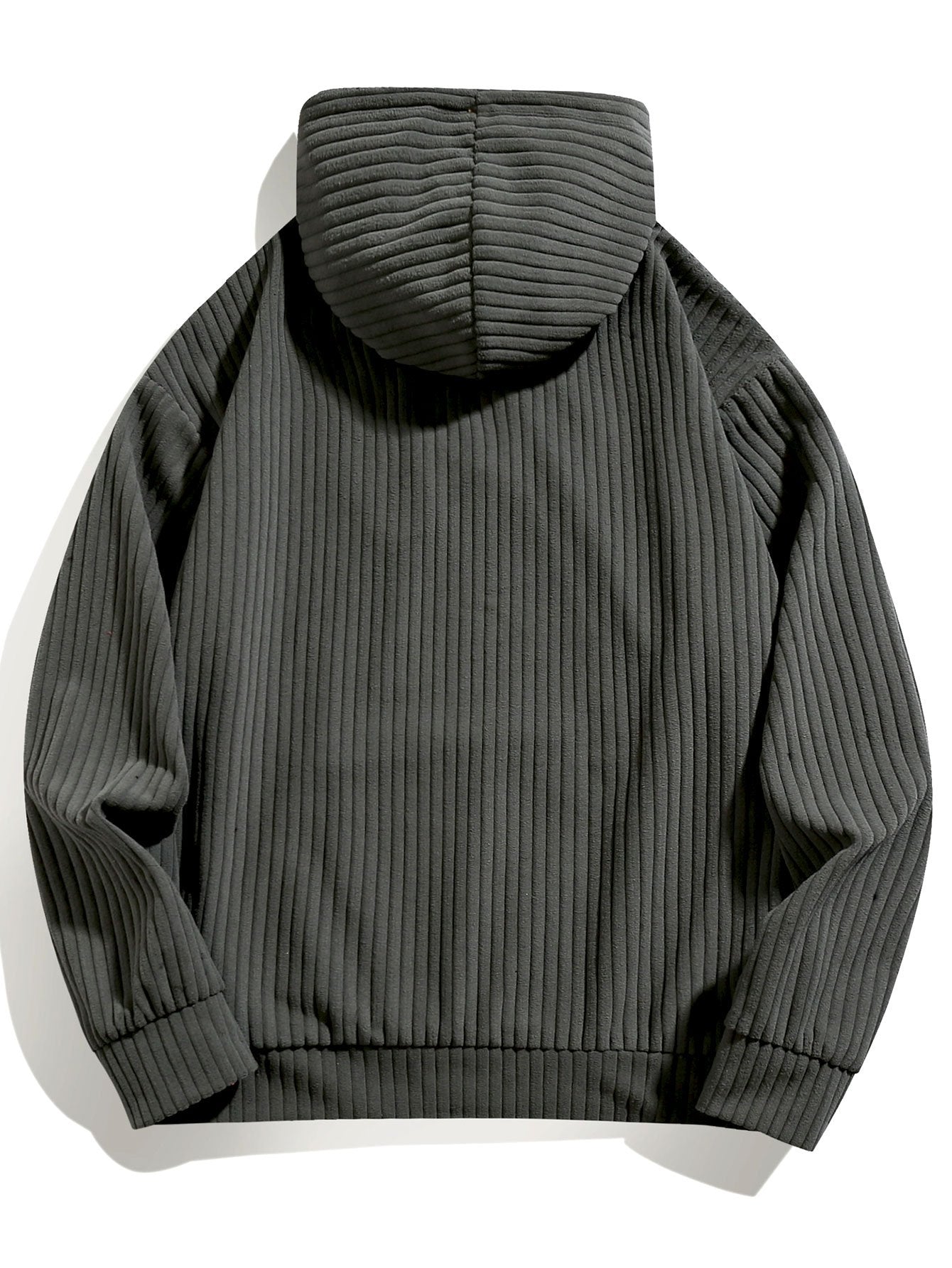 Relax Fit Corduroy Hoodie