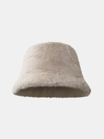 Winter Plush Warm Faux Fur Bucket Hat