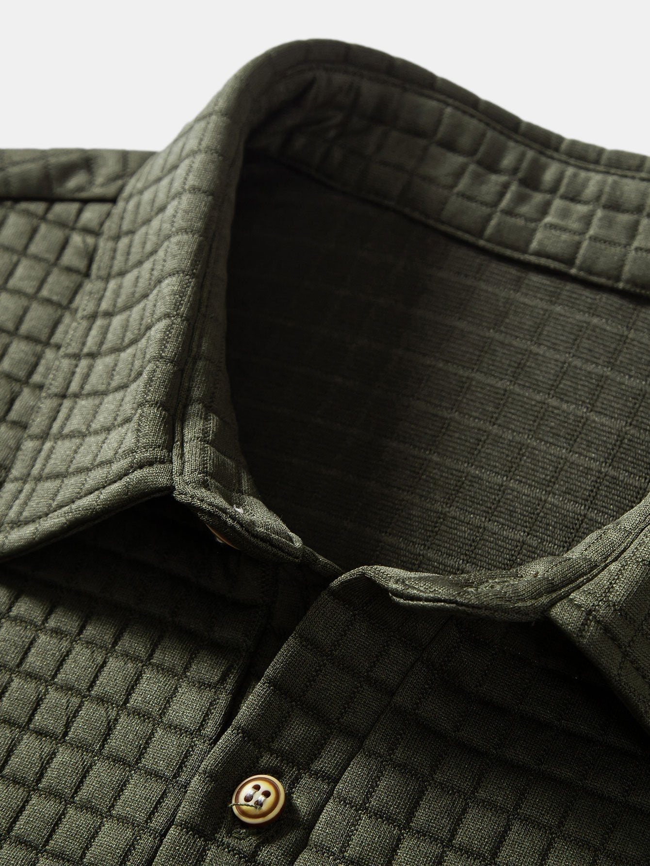 Waffle Polo With Pockets