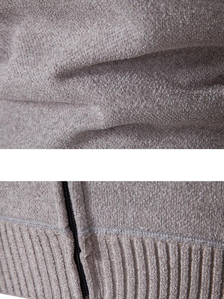 Zip Up Hooded Sweater