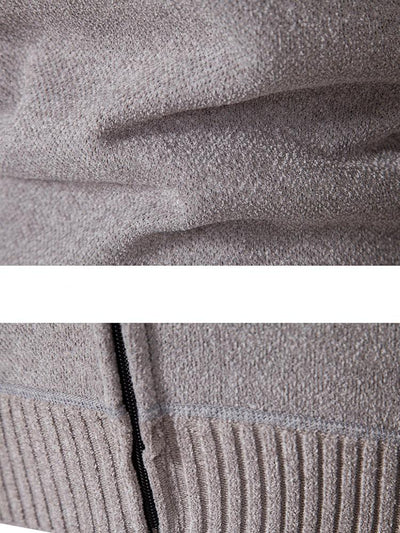 Zip Up Hooded Sweater