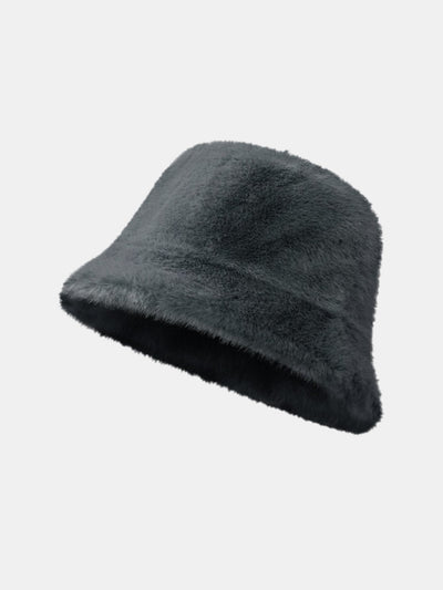 Winter Plush Warm Faux Fur Bucket Hat