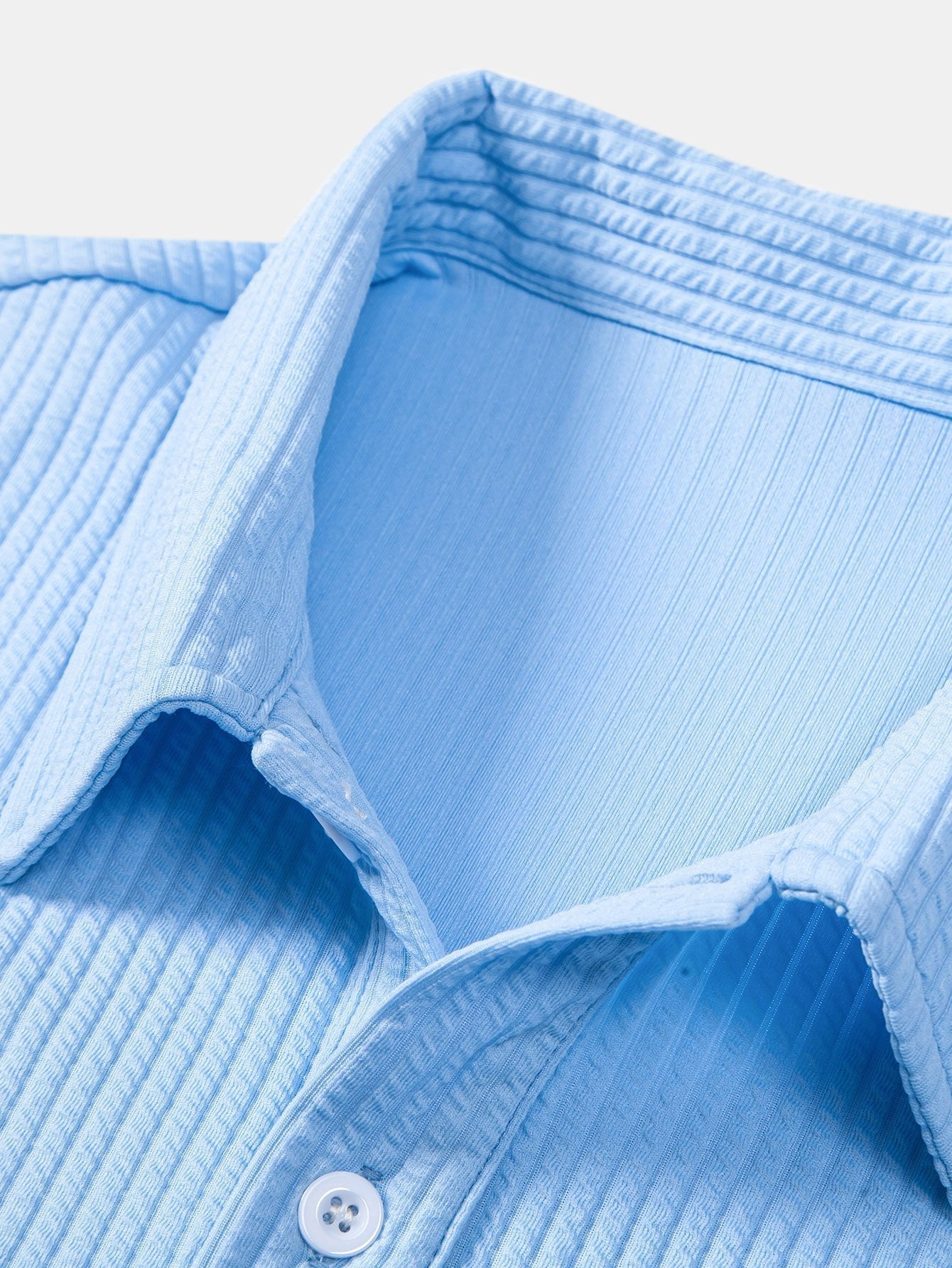 Long Sleeve Ribbed Polo