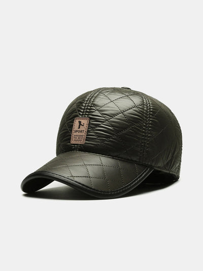 Casual Warm Earflaps Baseball Cap