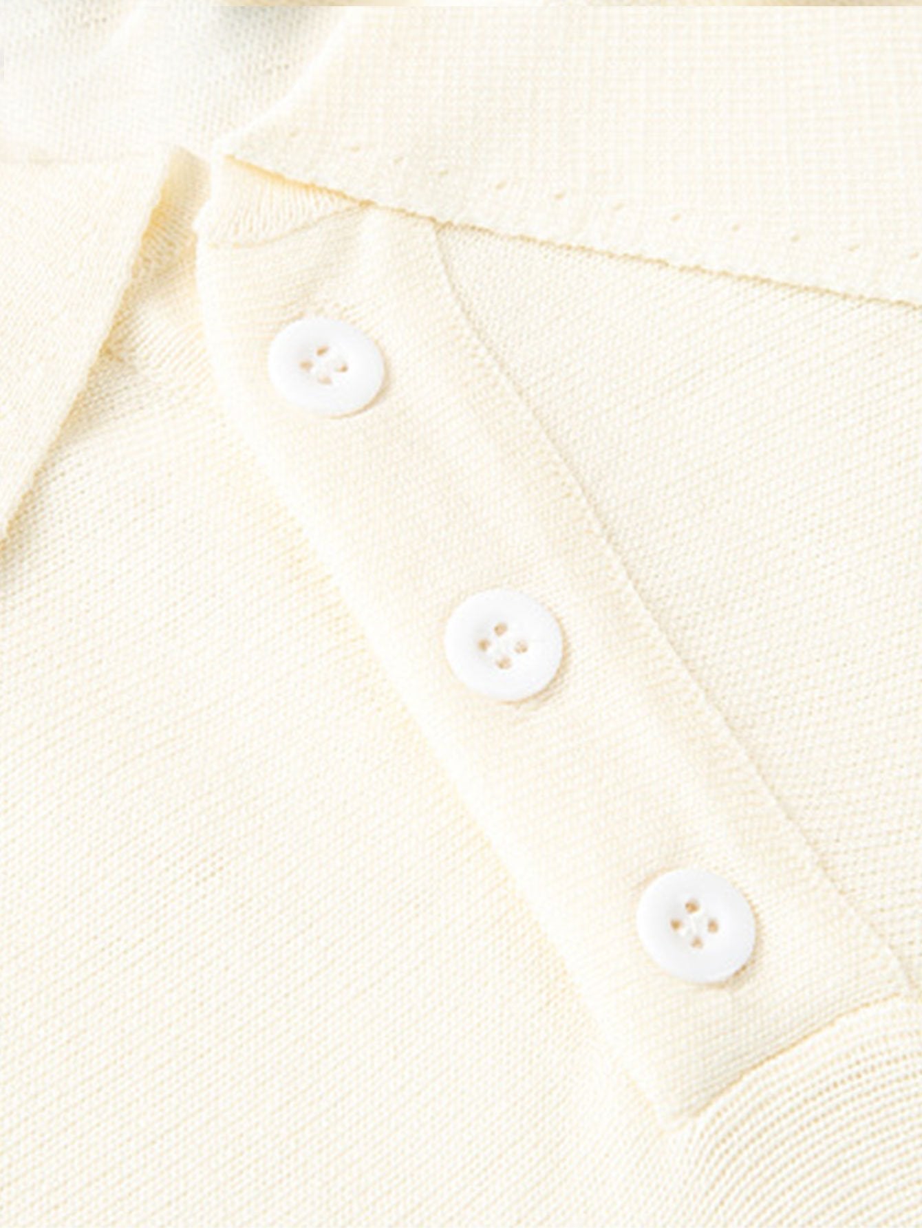 Striped Color Block Short Sleeve Sweater Polo