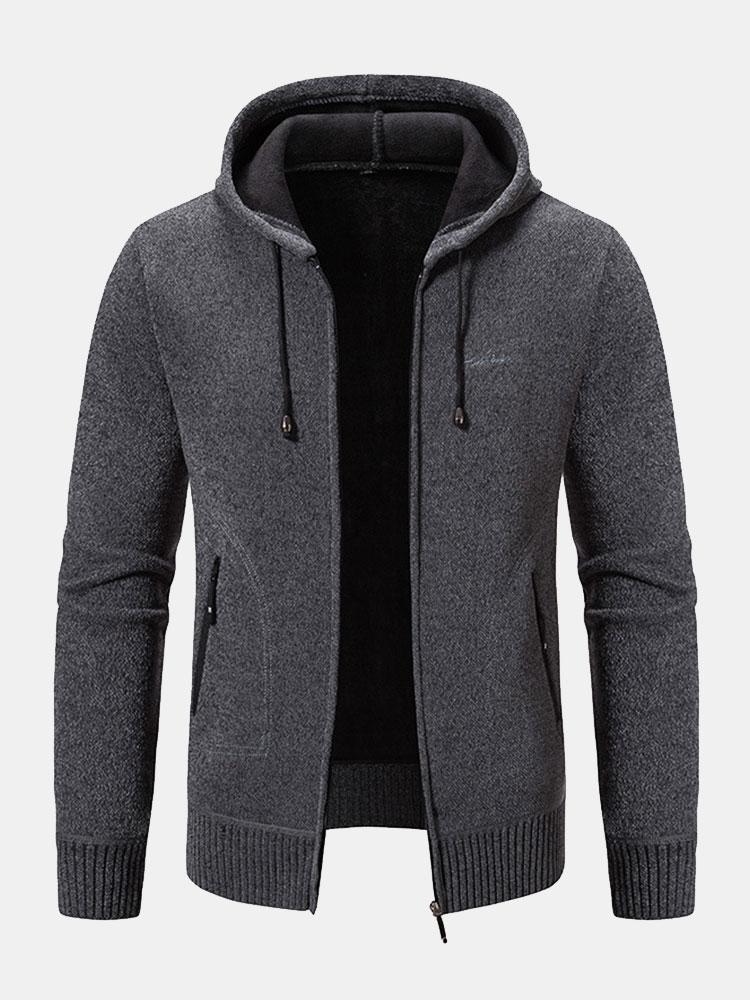 Zip Up Hooded Sweater