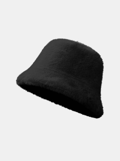 Winter Plush Warm Faux Fur Bucket Hat