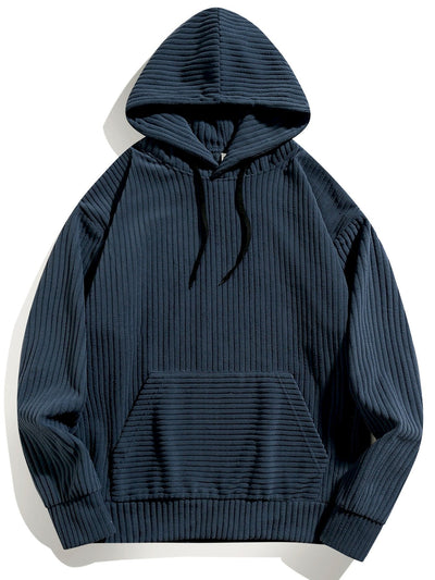 Relax Fit Corduroy Hoodie