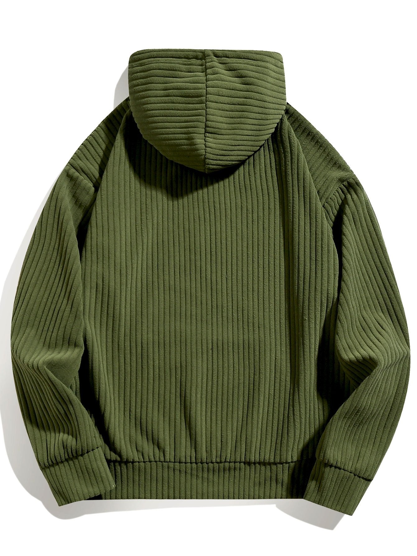 Relax Fit Corduroy Hoodie