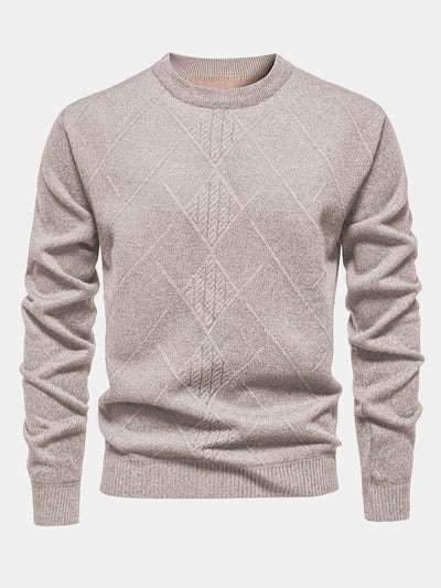 Geometric Rhombus Sweater
