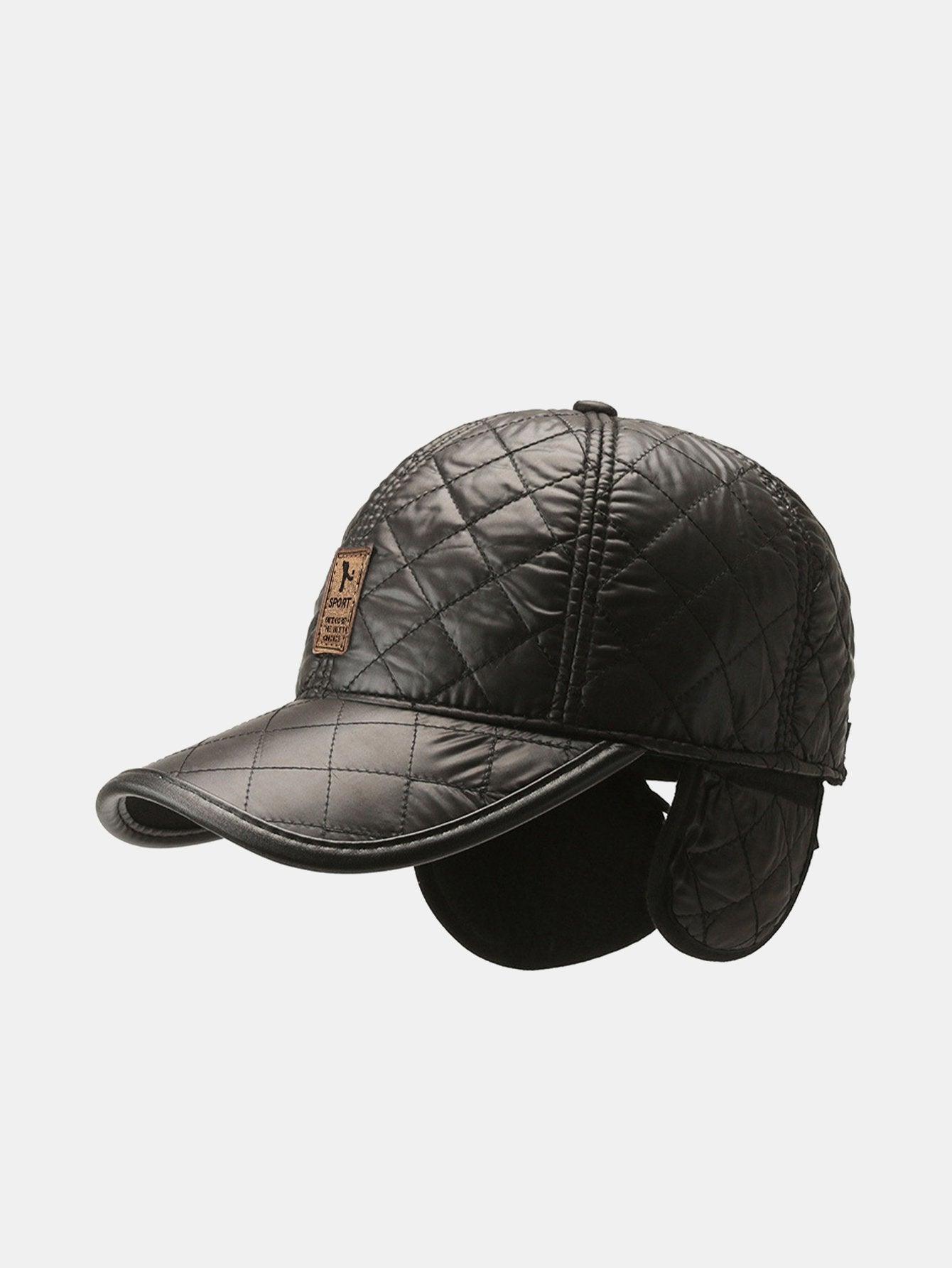 Casual Warm Earflaps Baseball Cap