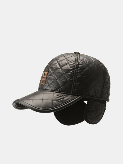 Casual Warm Earflaps Baseball Cap