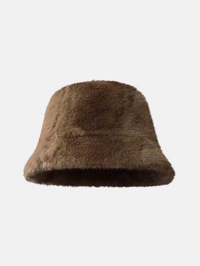Winter Plush Warm Faux Fur Bucket Hat