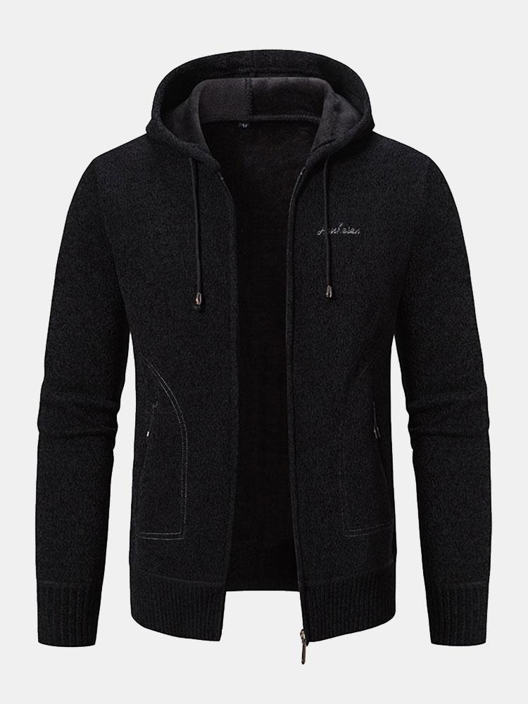 Zip Up Hooded Sweater