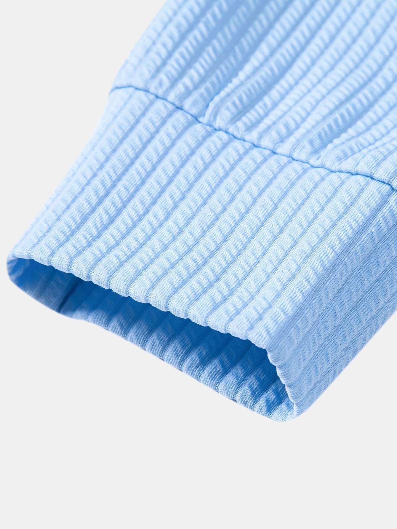 Long Sleeve Ribbed Polo