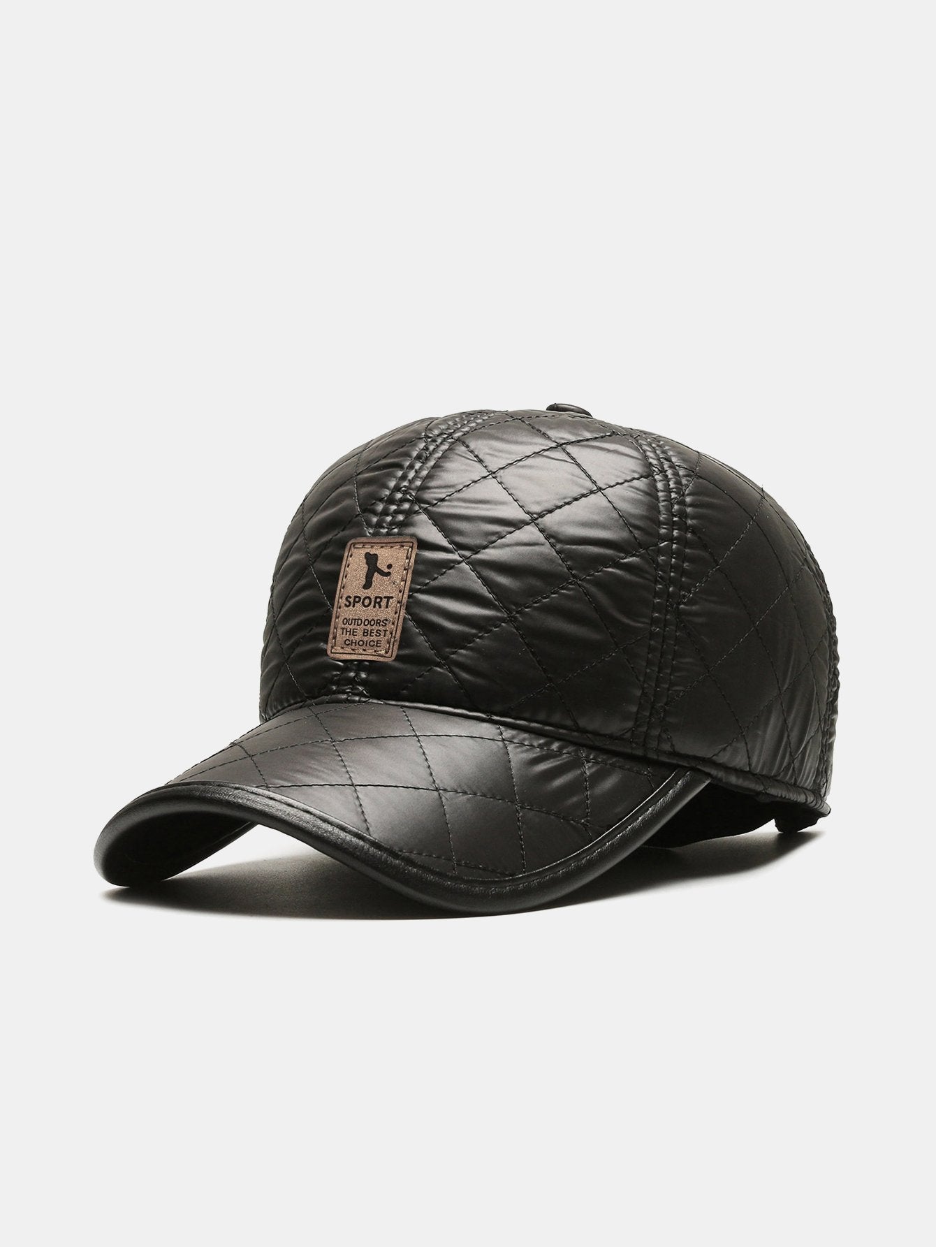 Casual Warm Earflaps Baseball Cap