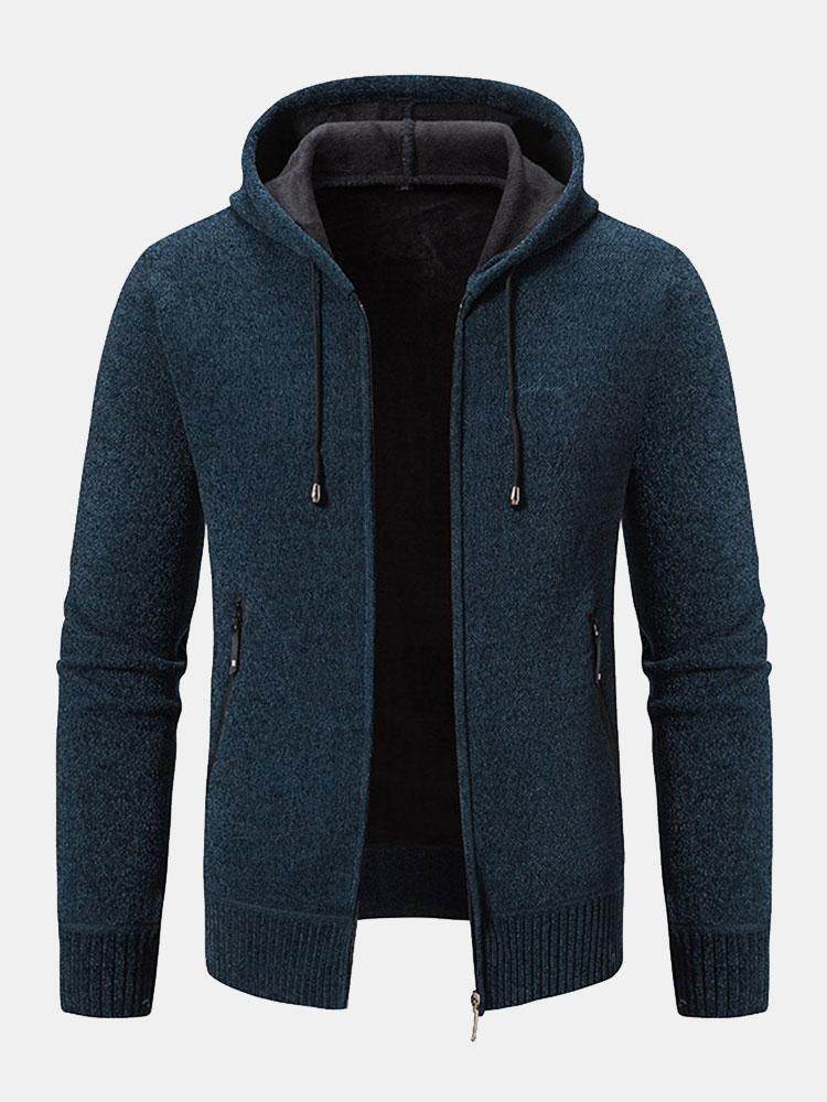 Zip Up Hooded Sweater