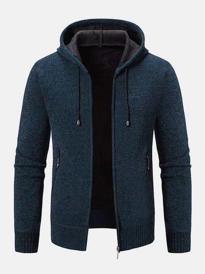 Zip Up Hooded Sweater