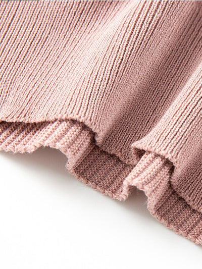 Striped Short Sleeve Sweater Polo