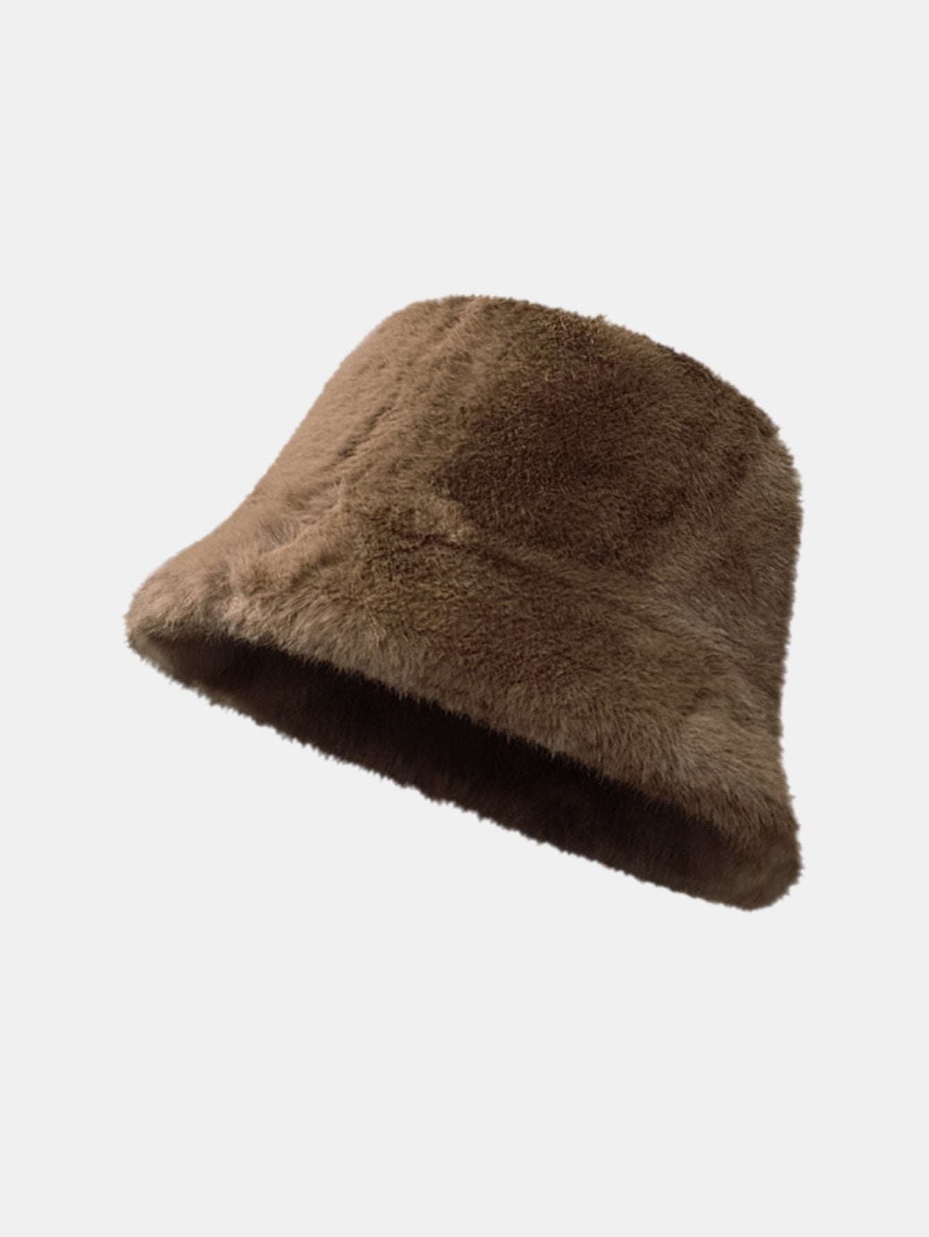 Winter Plush Warm Faux Fur Bucket Hat