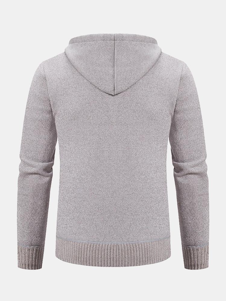 Zip Up Hooded Sweater
