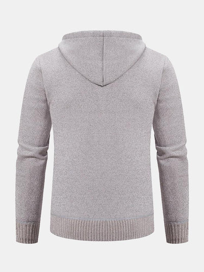 Zip Up Hooded Sweater