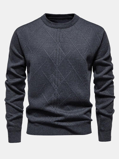 Geometric Rhombus Sweater
