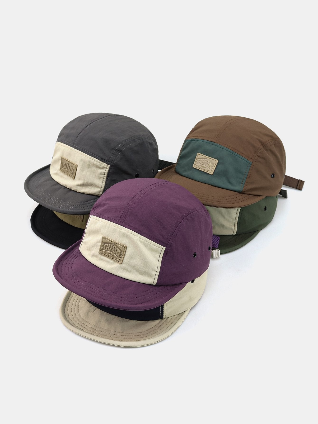 Retro Color Block Quick-Drying Baseball Cap