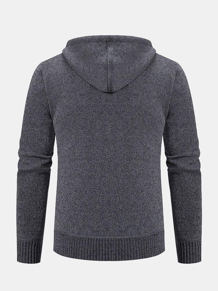Zip Up Hooded Sweater