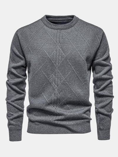 Geometric Rhombus Sweater