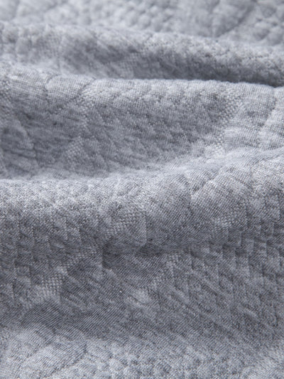 Relax Fit Wheat Jacquard Hoodie