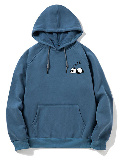 Lazy Panda Print Hoodie